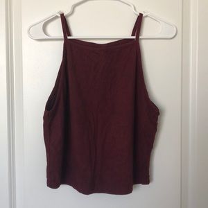Velvet tank top